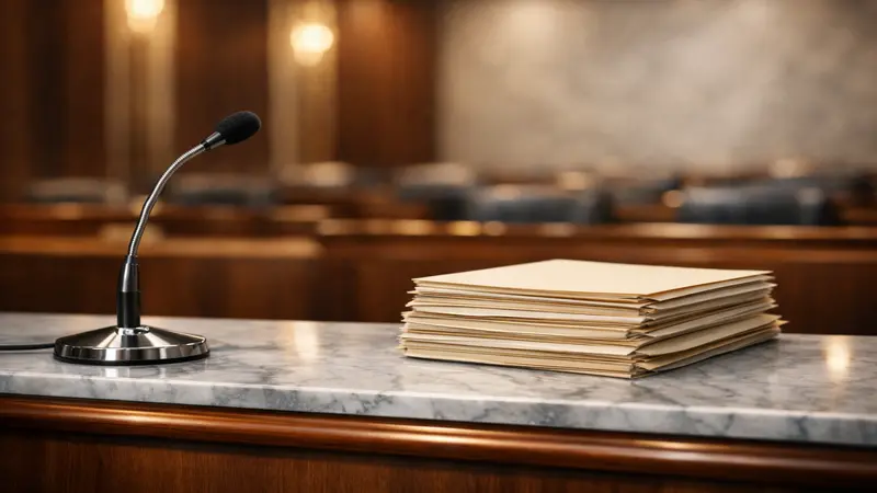 Counsel mic and hearing files — appearance before competent authority